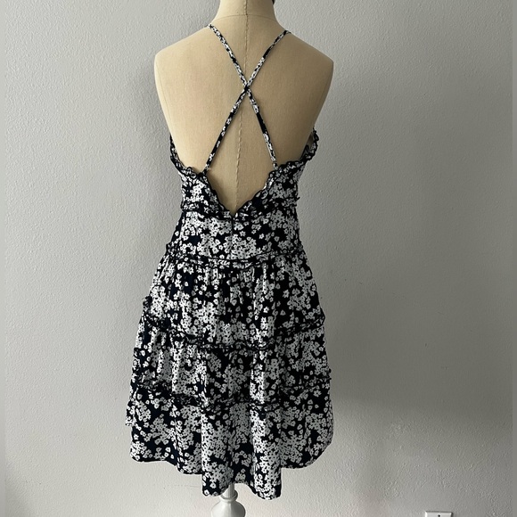 Navy and white dress - Picture 2 of 3